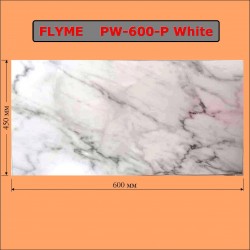 Керамическая панель обогрева Flyme "Белый мрамор"